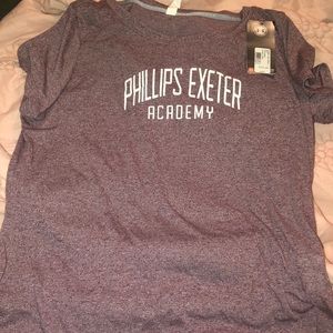 Phillips Exeter Academy workout t-shirt